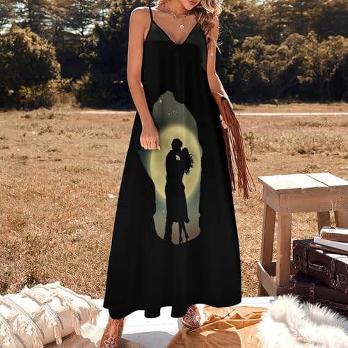Robe maxi col V d'été au drapé fluide et finitions soignées - 2