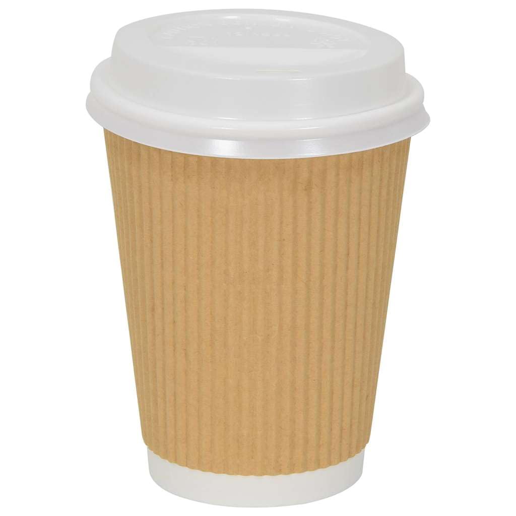 Coperchi per bicchieri di carta Ø 90 mm, in plastica bianca, 1000 pezzi, per bicchieri usa e getta, a prova di perdite, per Togo, gastronomia, catering, ufficio, eventi e asporto