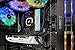 immagine 13Corsair Hydro H100i Pro RGB, Sistema di Raffreddamento a Liquido, Radiatore da 240 mm, Due Ventole PWM Serie ML da 120 mm, l’Illuminazione RGB, Compatibile con Socket Intel 115x/2066 e AMD AM4