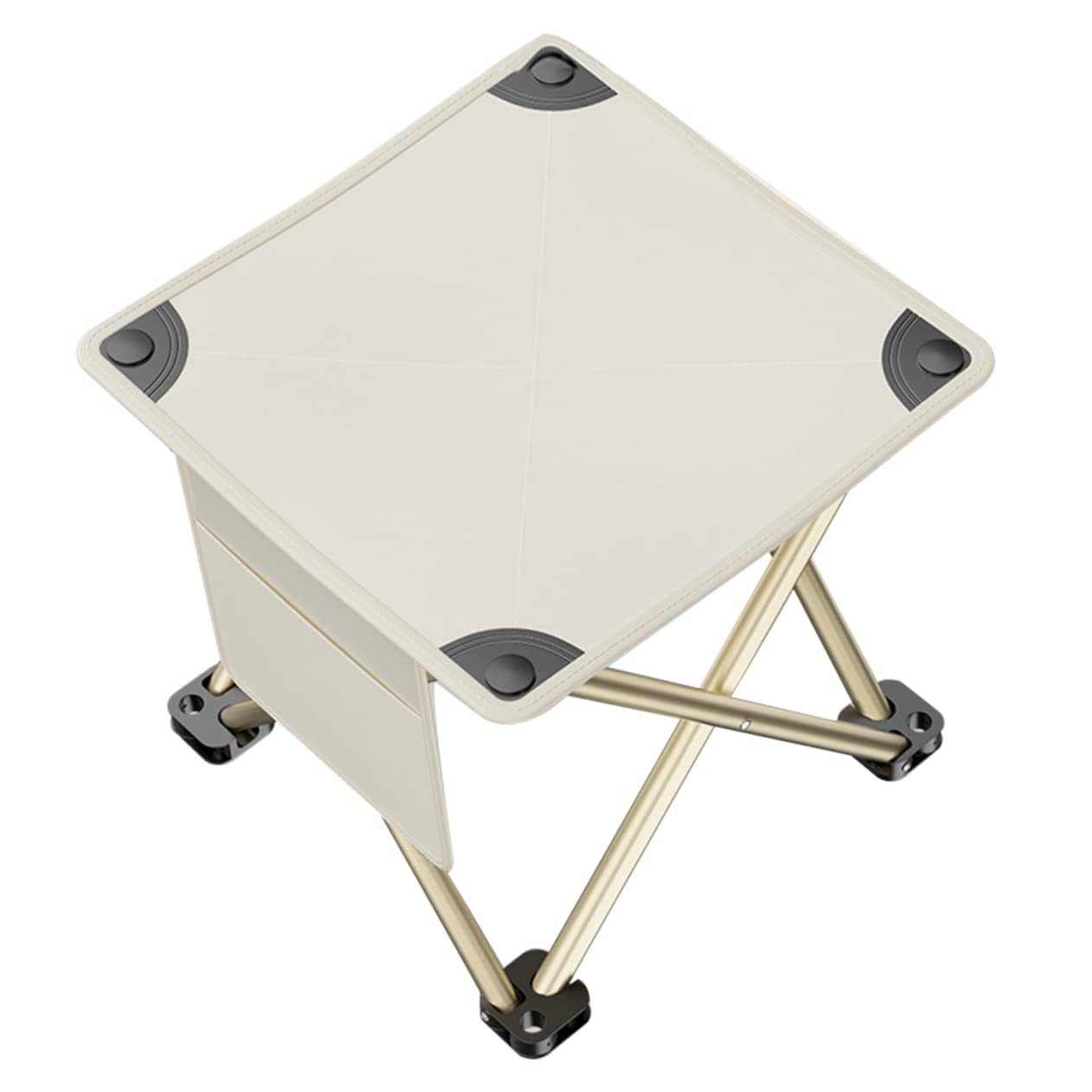 GOOHOCHY Portable Folding Stool Lightweight Multi Function Camping Chair Compact and Sturdy Design for Fishing Hiking Picnics Travel and Outdoor Use No Assembly Required Easy