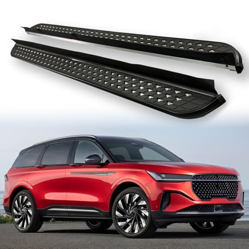 Estribos Laterales para Lincoln Nautilus 2023-2025 Negro