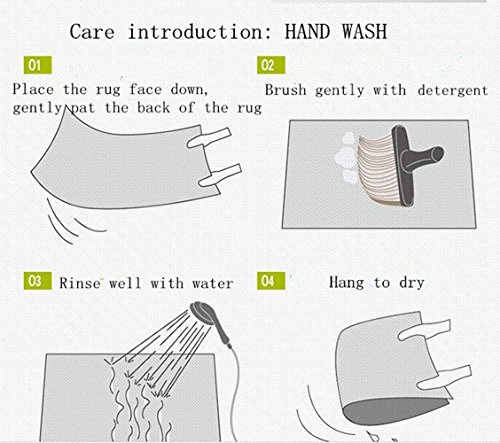 Adasmile A & S Christmas Bath Rug Super Soft Absorbent Non Slip Microfiber Chenille Carpet Bathroom Mats Shower Rugs For Tub Shower Textured Surface,Floor,Shower Stall,Red,17"X27" #TOP2