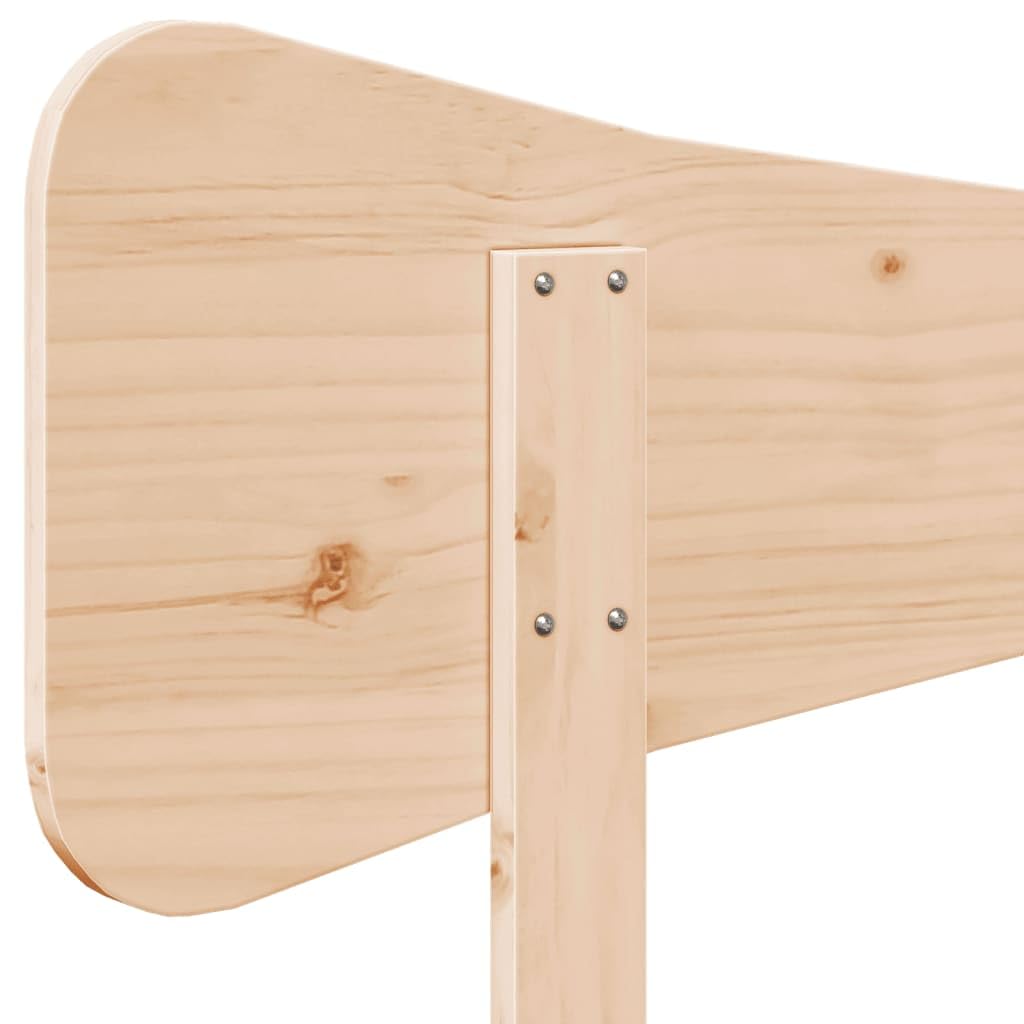 Cabecero de 100 cm de madera de pino maciza de diseño moderno cama resistente para dormitorio dormitorio juvenil cabecero pino sin tratar respaldo mientras lee televisión