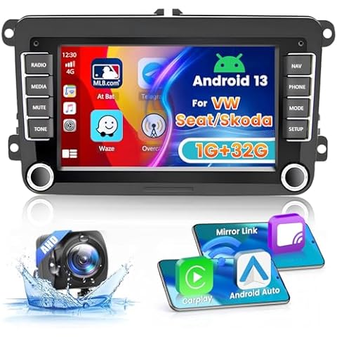 Hikity Android 13 Car Stereo with GPS Cover