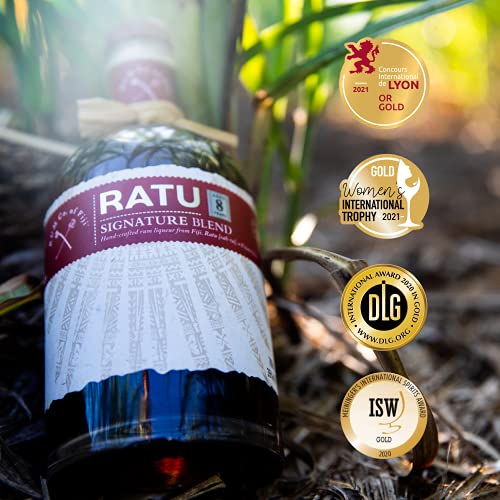 RATU Signature Blend 8 Jahre | 35% | 0,7 L | Gold prämierter Rum | süss & lecker…