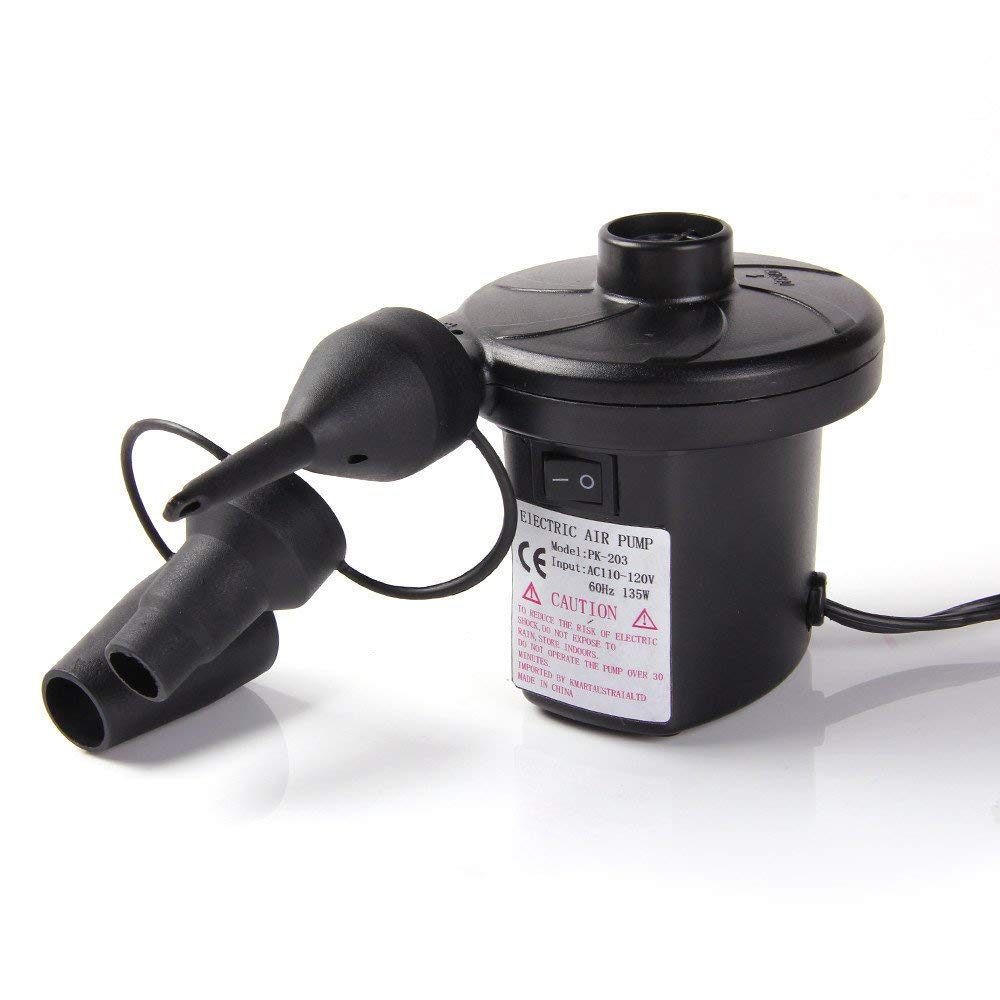 SPIRITUAL HOUSE Air Pump Portable Compressor Vacuum Pump Inflater Deflater 3 Attachment