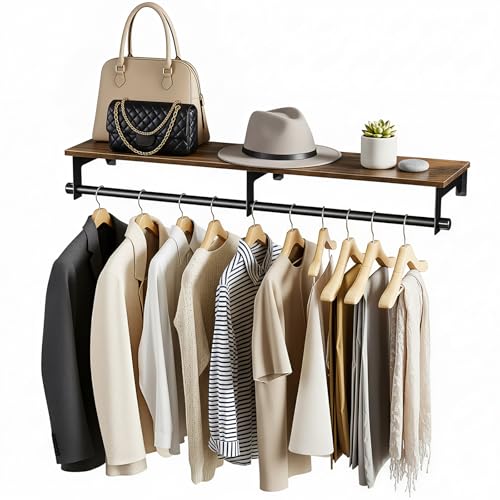 Luxspire Wall Mounted Clothes Rack 43.3