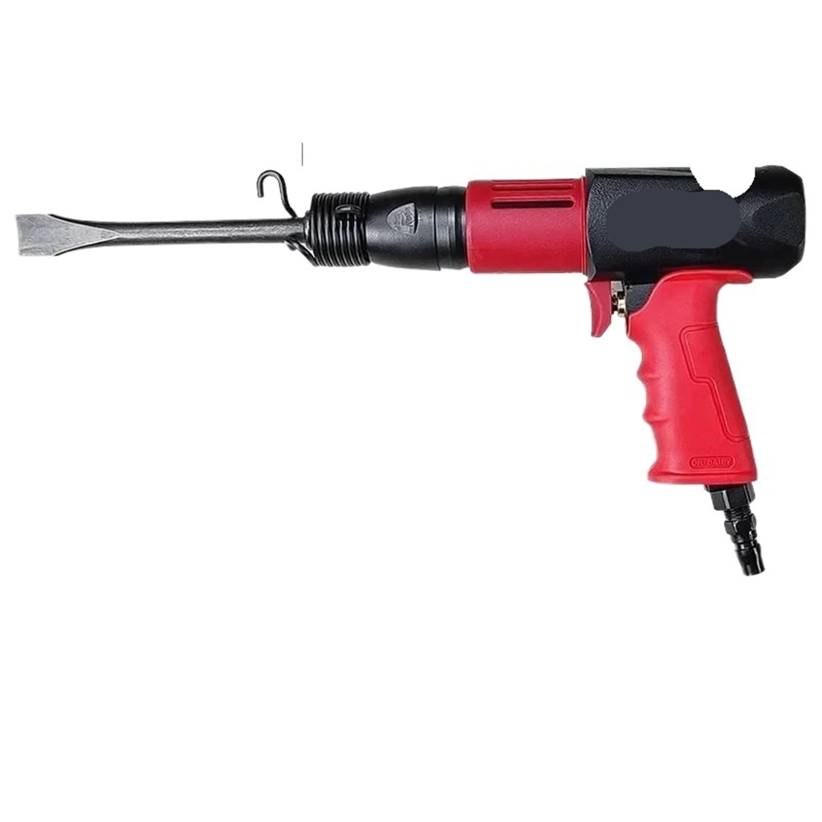 Ewsdsfs Red Pneumatic Shovel Impact Gun Multi-Function Air Hammer Vibration Tap Chiseling Rust Remover Welding Slag Wind Knife(Red)