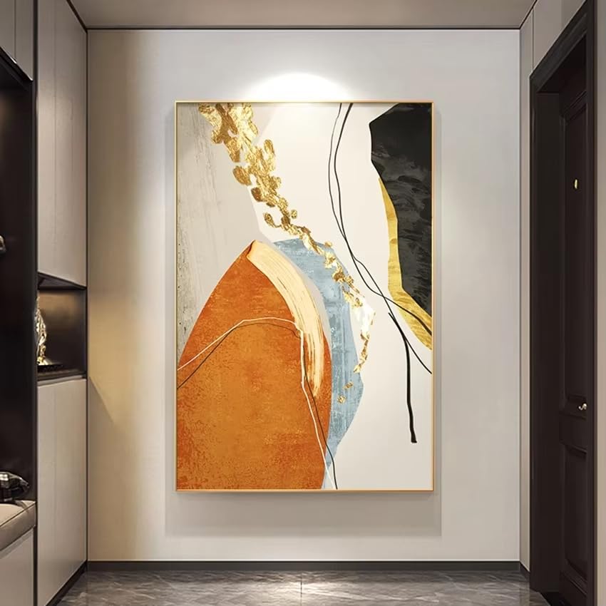 Cuadros sobre lienzo con impresiones de arte mural abstracto en lienzo de 30x45cm sin marco