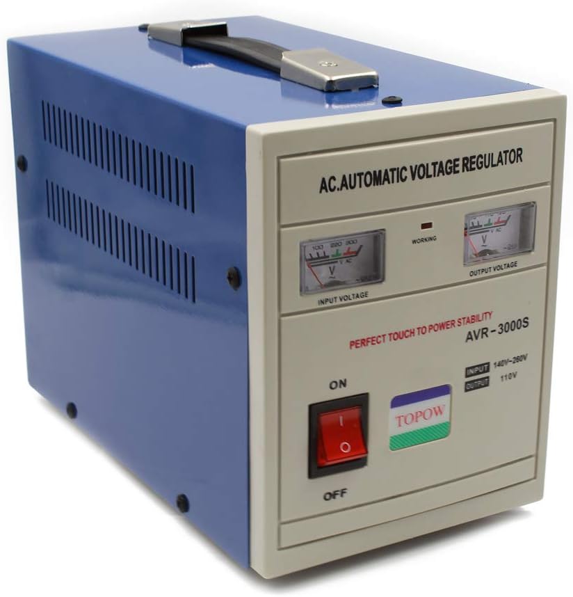 Heavy Duty 3000W Watt Step Down 220 to 110 Power Voltage Converter Transformer Stabilizer