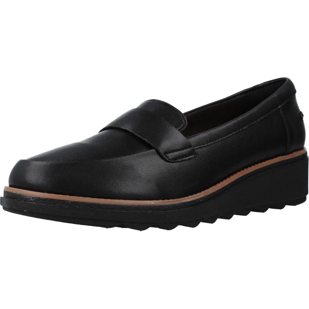 Clarks Ambyr Joy Womens Black Leather, 7.5