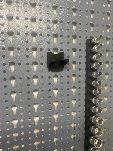 Generic Metall Stecknuss- und Ratschenhalter für Küpper Lochwand - 1/4, 3/8 und 1/2 - Werkzeughalterung