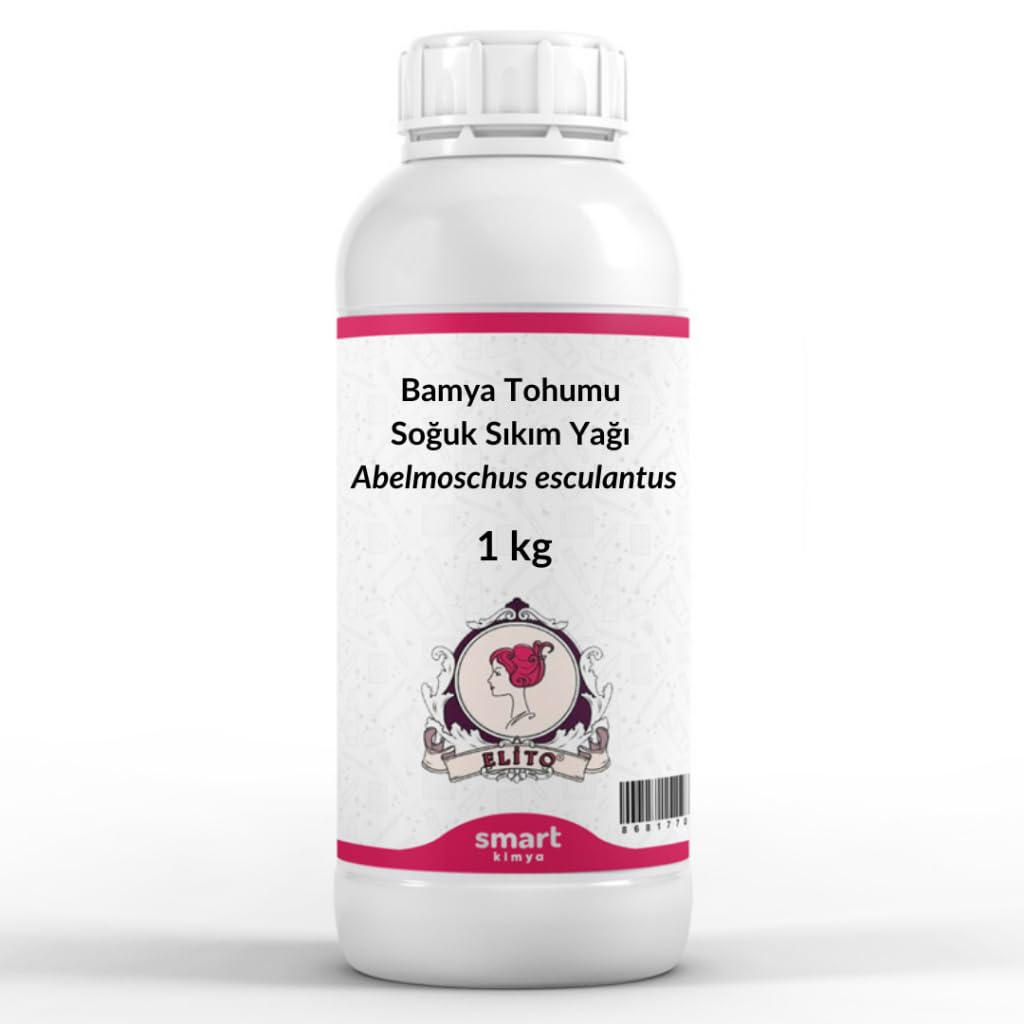 Elito Bamya Tohumu Soğuk Sıkım Yağı Abelmoschus esculantus 1 kg
