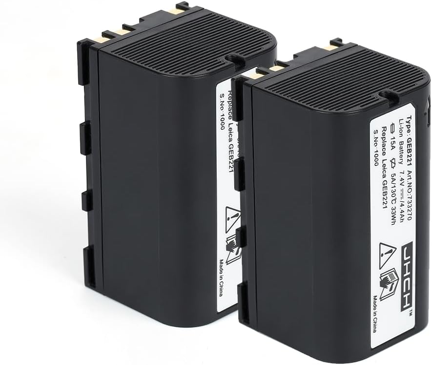 2PCS/Pack GEB221 High-Capacity Lithium Battery Pack for System 1200 Devices - Long-Lasting Power Solution