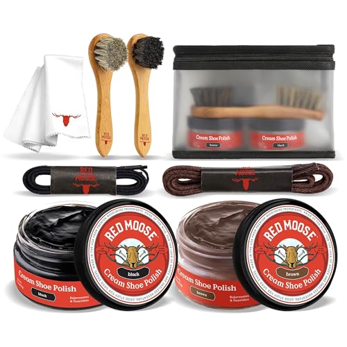 RED MOOSE 8pc Shoe Polish Kit