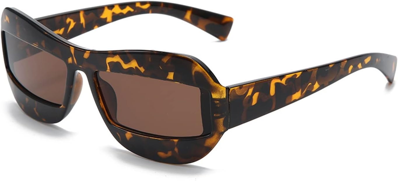 Men's Outdoor Vacation Large Frame Sunglasses Sports Women Driving Decorative Sun Glasses