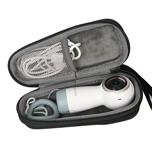 Caja de Caja Dura EVA con Cremalleras para Samsung Gear 360 por co2CREA