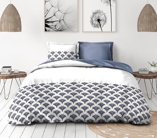 Parure de Couette 240x260 cm – 3 pièces – Percale