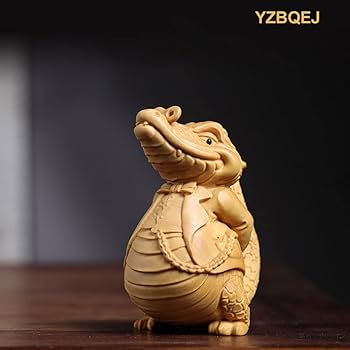 木彫り置物 Amazon.co.jp: YZBQEJ ミニチュア 木彫り ワニ 置物 7cm 高級