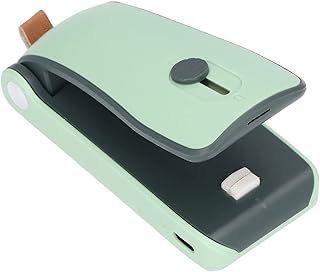 Mini Food Sealer Small Handheld Bottom Magnetic Design USB Charging Quick Sealing Food Sealer Machine Wide Applications