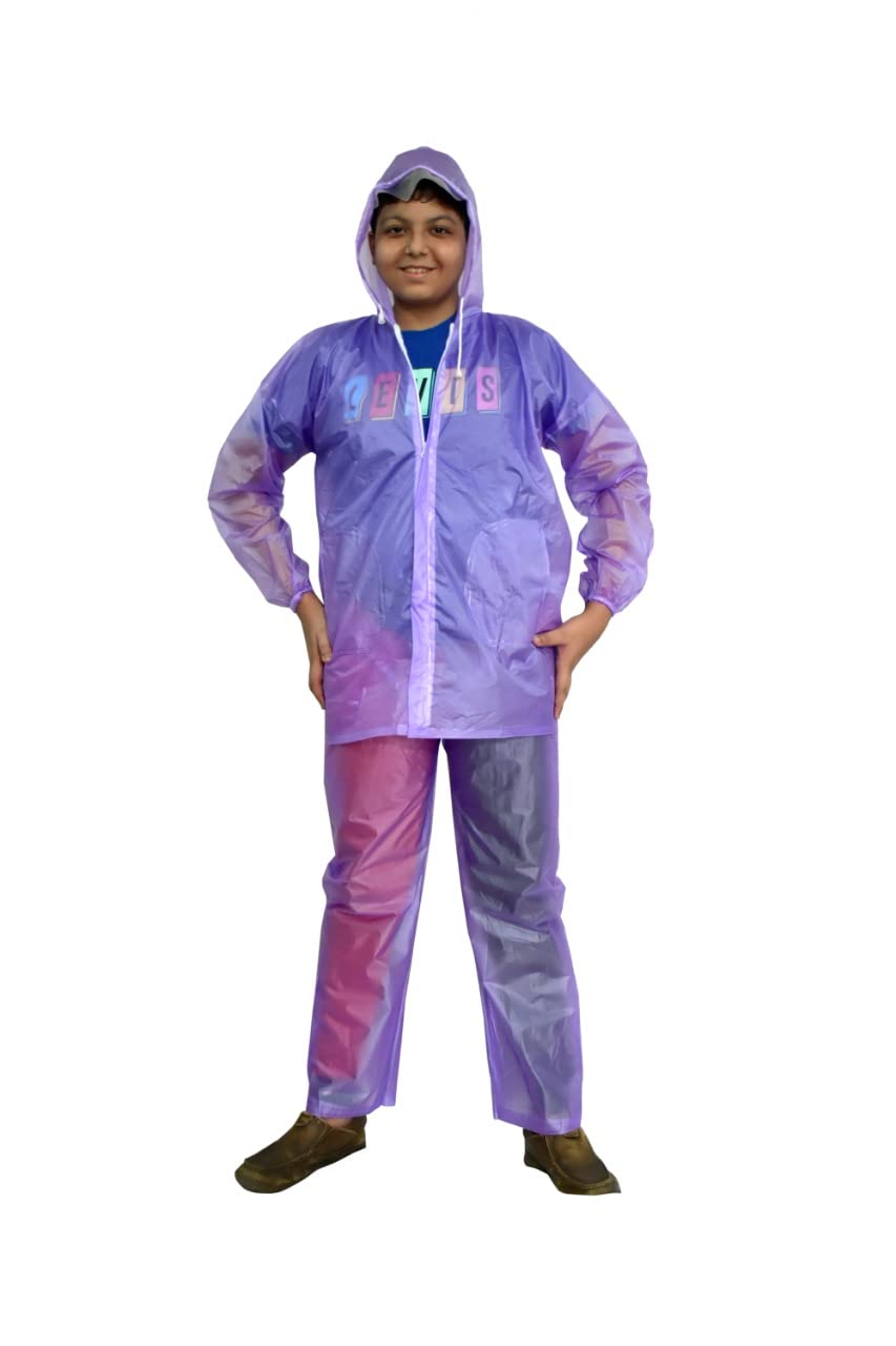 H B Trader Comrade Raincoat | Outdoor Raincover Watertight Waterproof Gear Rain Defender Packable Rainsuit SOFFTERR Solid for Unisex