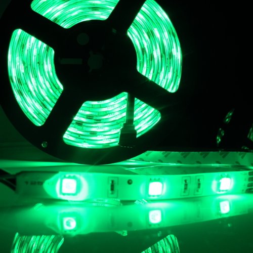 360deal 5M Waterproof RGB SMD 5050 150 LED Strip with 24key IR Remote