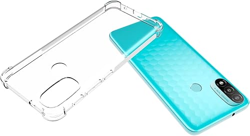 Miniatura 3 de Funda para Motorola E20E30E40 Clear TPU Cuatro Esquinas Moto E20 Funda Protectora Transparente Suave Funda