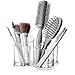 Top Quality Large Wavy Acrylic Makeup Brush and Cosmetic Holder