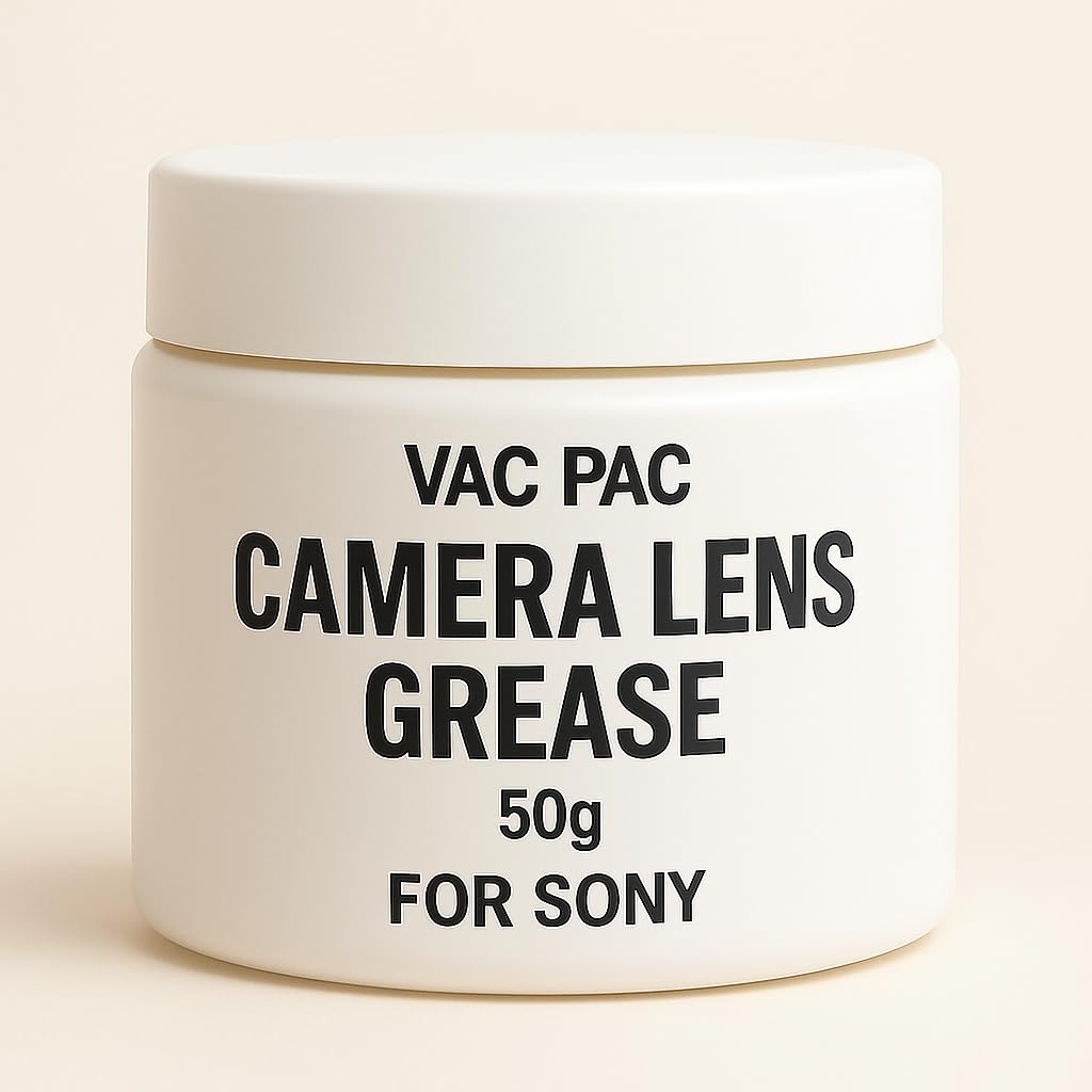 VAC PAC Premium Camera Lens Grease β 50g | Suitable for Canon & Nikon Lens Repair | Non-Migrating Silicone-Based Formula (1) 4