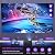 Projector with 5G WiFi and Bluetooth, Native 1080P Projector[Projector Screen Included], Full HD 18000LM Movie Projector, 100" Display Home Theater, Compatible with Phone/Laptop/TV Stick