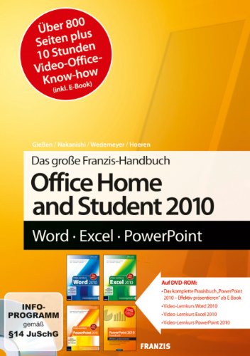 Preisvergleich Produktbild Office Home and Student 2010 Lernkurs