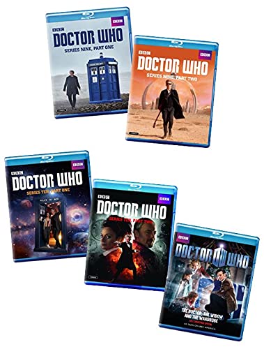 Doctor Who: The Complete Ninth & Tenth Seasons BBC Blu-ray Collection + The Doctor, The Widow and the Wardrobe (2011 Christmas Special) – Season 9, Parts 1 & 2 / Season 10, Parts 1 & 2 Bluray Set