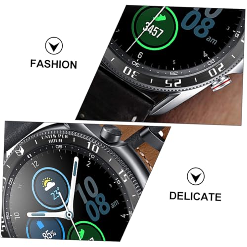 Bisel protector de acero inoxidable para watch compatible con carcasas de diseño 4