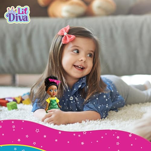 Image of Li'l Diva Hairstylist-Stephanie 6 inch Doll|India's First Preschool RolePlay Pretendplay Doll with Accessories|Best Gift|Toy Doll for Girl3+|Movable Arms & Legs|Beautiful Dress|Elegant Eyes|Soft Hair Play