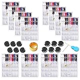 Y-Axis 12 Boxes Home and Travel Quick Fix Sewing Kit Pre Threaded Needle Kit, Each Box with 10 Pieces