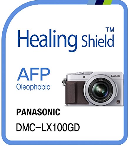 Healingshield �X�L���V�[���t���ی�t�B���� Oleophobic AFP Clear Film for Panasonic Camera Lumix DMC-LX100GD [2pcs]