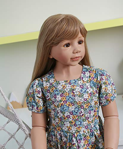 Pinky Reborn Muñeca Realista de 47 Pulgadas miniatura 6