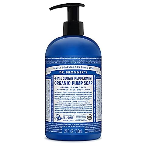 Dr. Bronner's Naturseife - Flüssigseife - Pfefferminze Cover