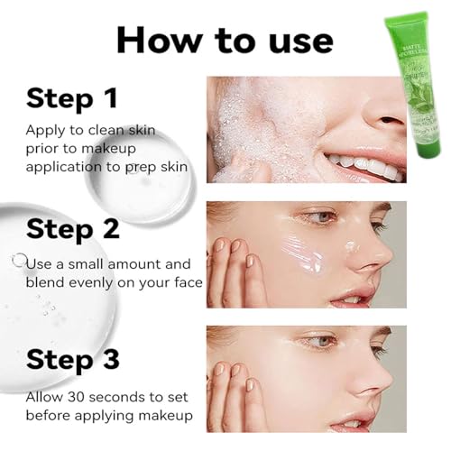 Face Primer, Pore Primer Under Foundation, Matte Oil-control Long Lasting Makeup Foundation Primer, Clear Makeup Base Priming Formula, Smooth Skin Tone & Oil Control - Image 7