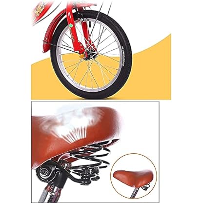Dreirad für Erwachsene, 3-Rad-Einkaufsfahrrad, 3-Rad-Fahrräder, faltbares Dreirad for Erwachsene, faltbares 1-Gang-Dreirad for Erwachsene, 16-Zoll-3-Rad-Fahrräder mit niedrigem Einstieg, verstellbares – Bild 7