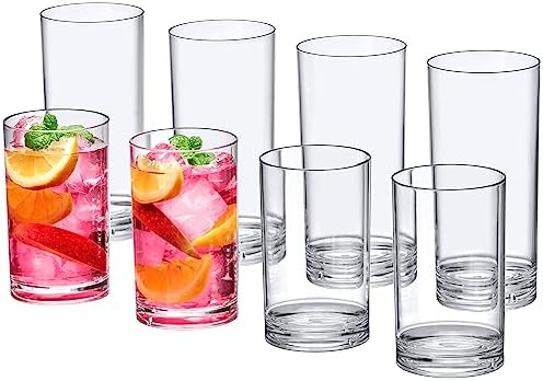 Liberty - 12-Ounce And 16-Ounce Plastic Tumblers (Set Of 16), Plastic - View #8
