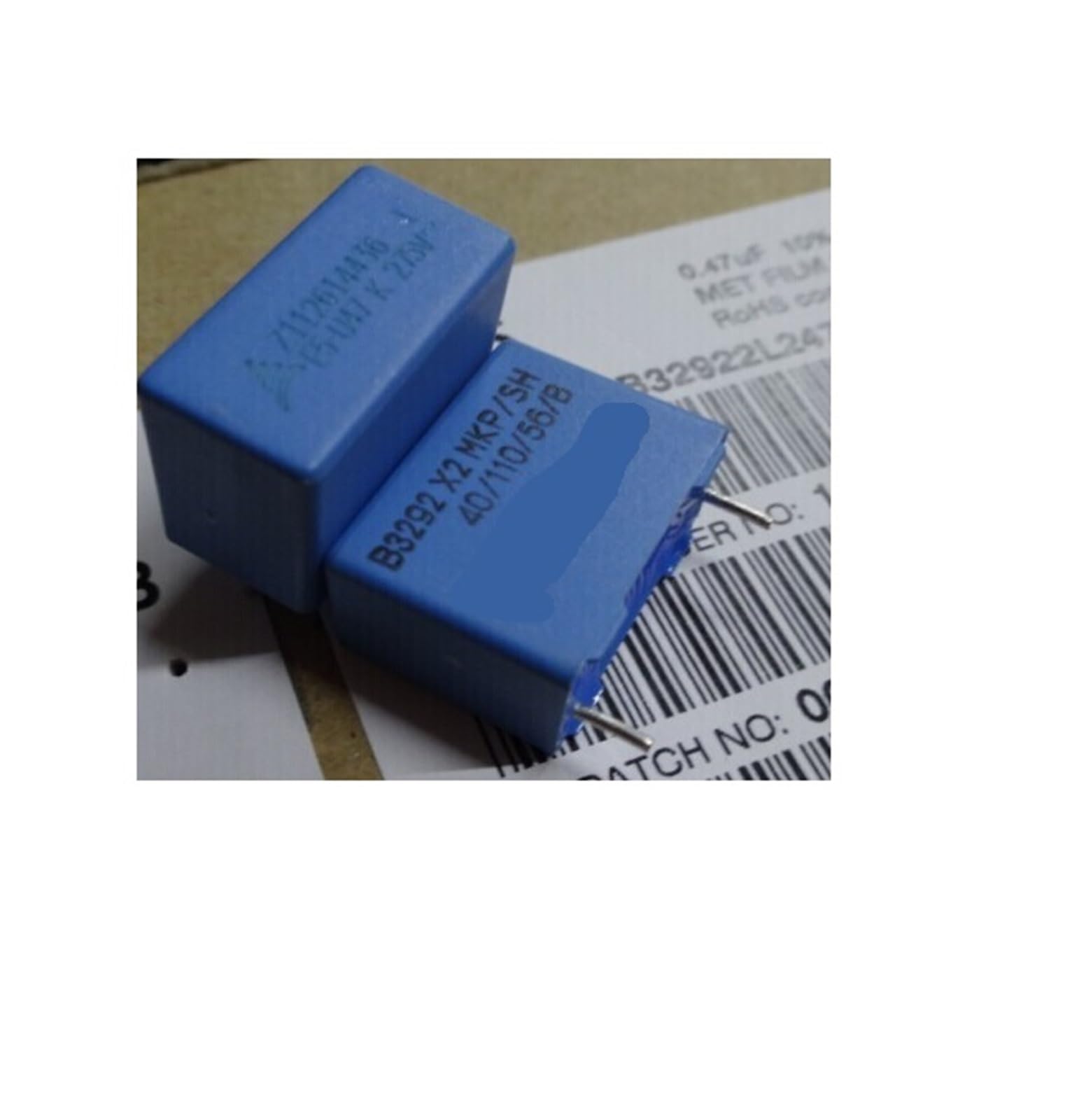 BALYDLUL 20PCS/50PCS M/K/P 0.47uf/275vAC(470nf 474) B32922L2474K
