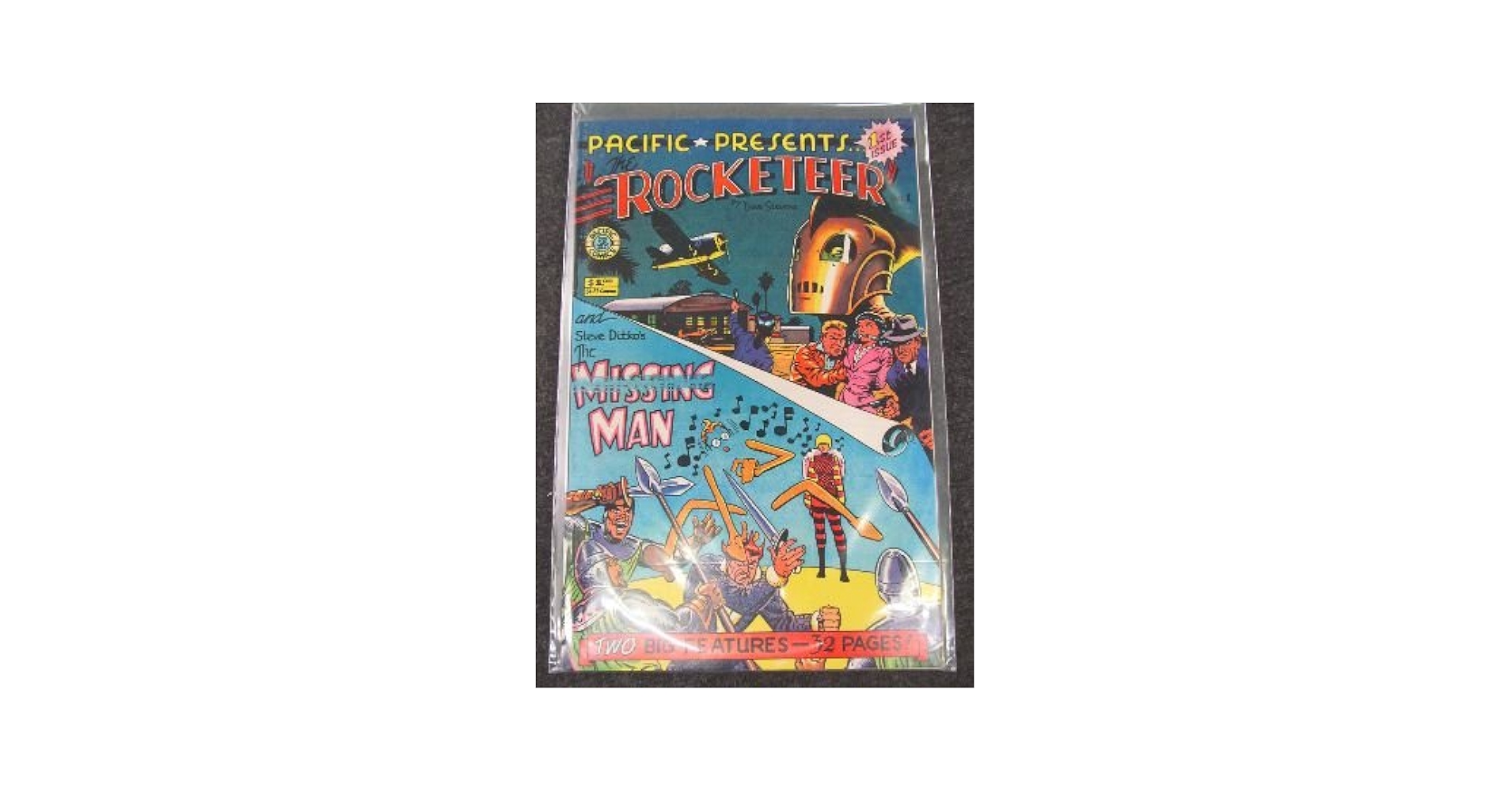 Amazon.com: The Rocketeer (Comic) Oct. 1982 No. 1 (Pacific