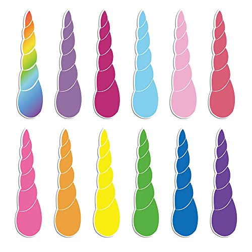 FEPITO Prik de hoorn op de eenhoorn-verjaardagsfeestspel met 24 hoorns voor eenhoorn-feestbenodigdheden… - Image 4