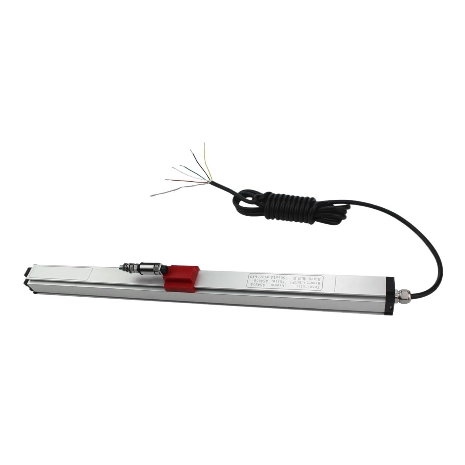 Sensor magnético de desplazamiento mini de 80mm con interfaz RS485 para control de deslizador