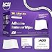 400 CT (4 Pack) Adhesive Remover Wipes – Sting-Free & Gentle – Medical Adhesive Remover for Skin – 2 Ply 2.56x1.18in (6.5x3cm) – Adhesive Wipes for Bandage, Tape, Dressings and Ostomy Residue