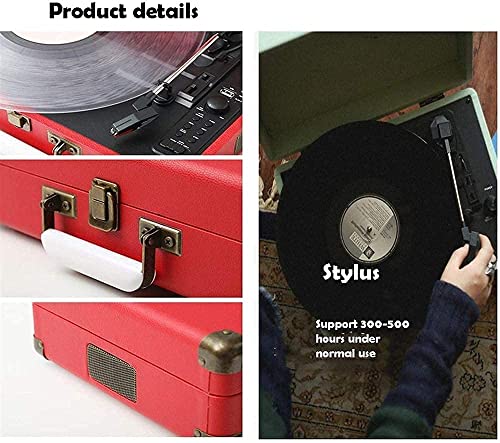 Tourne-Disque, Gramophone, Tourne-Disque Vitesses du Tourne-Disque avec Haut-parleurs stéréo intégrés Prend en Charge la… - Les Beatles, Paul McCartney, John Lennon, RIngo Starr, George Harrison Tourne-Disque, Gramophone, Tourne-Disque Vitesses du Tourne-Disque avec Haut-parleurs stéréo intégrés Prend en Charge la… – Image 4