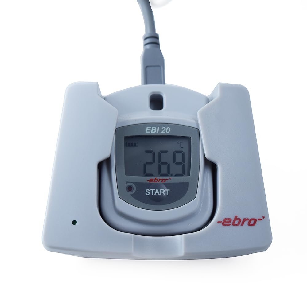 Multi-Use Temperature Datalogger used for Pharma, Cargo, and Cold Chain Monitoring along with Calibration Certificate by Ebro Model: EBI 20T1-image-44