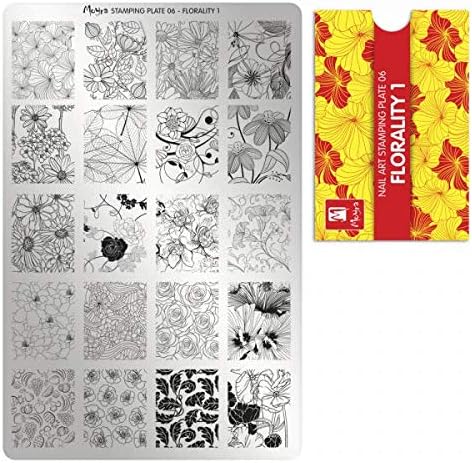 "FLORALITY 1" STAMPING PLATE