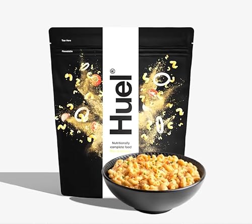 Huel Hot and Savory Instant Meal Replacement - Chick’n and Mushroom Pasta - 14 Scoops Packed with 100% Nutritionally Complete Food